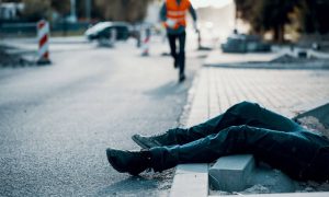 Photo of slip and fall