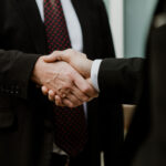 a pennsylvania personal injury lawyer shakes hands with a client